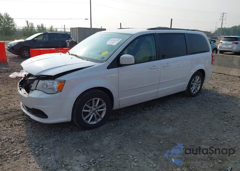 2016 Dodge Grand Caravan Sxt from USA, damaged, VIN 2C4RDGCG6GR309873